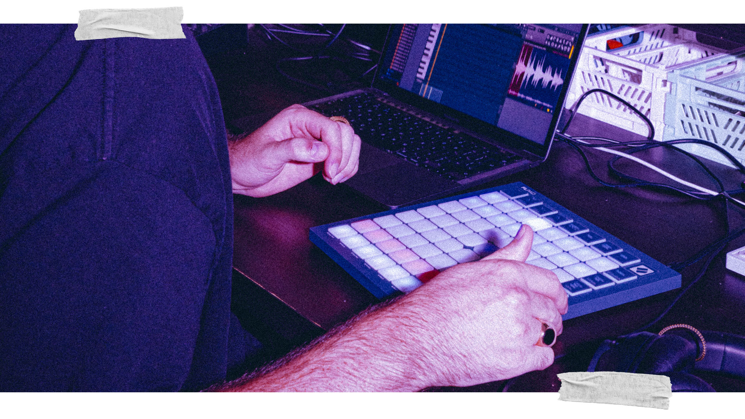 FLpad in a studio FLpad in a studio